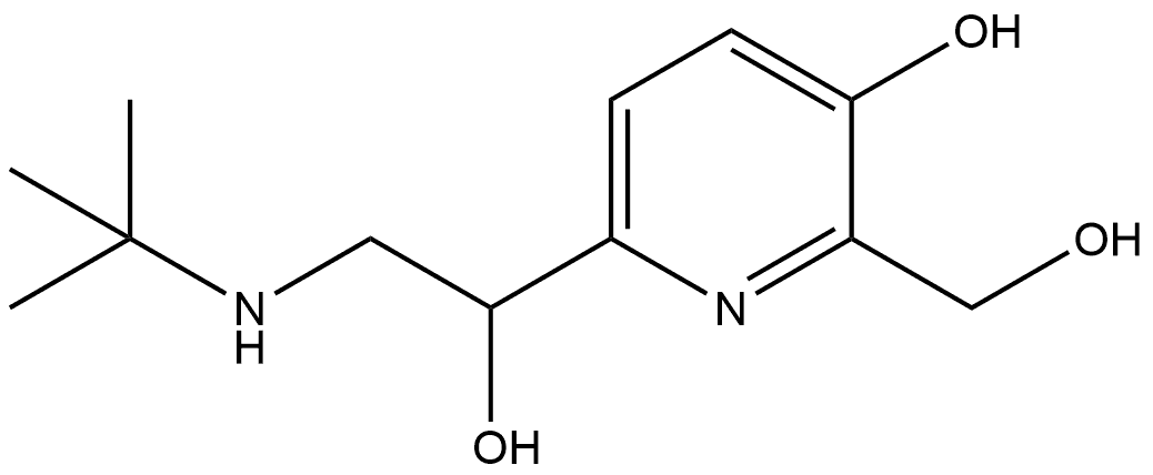 pirbuterol Struktur