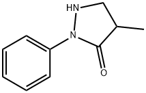 3-Pyrazolidinone, 4-methyl-2-phenyl- Struktur