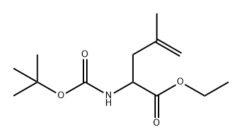 4-Pentenoic acid, 2-[[(1,1-dimethylethoxy)carbonyl]amino]-4-methyl-, ethyl ester