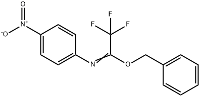 Ethanimidic acid, 2,2,2-trifluoro-N-(4-nitrophenyl)-, phenylmethyl ester