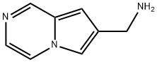 Pyrrolo[1,2-a]pyrazine-7-methanamine Struktur