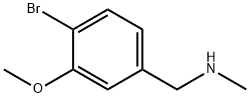 [(4-Bromo-3-methoxyphenyl)methyl](methyl)amine Struktur