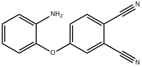 1,2-Benzenedicarbonitrile, 4-(2-aminophenoxy)- Struktur