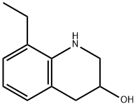 3-Quinolinol, 8-ethyl-1,2,3,4-tetrahydro- Struktur