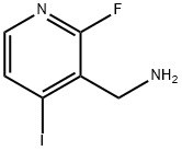 3-Pyridinemethanamine, 2-fluoro-4-iodo- Struktur