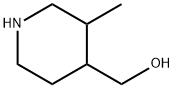 4-Piperidinemethanol, 3-methyl- Struktur