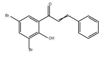 2-Propen-1-one, 1-(3,5-dibromo-2-hydroxyphenyl)-3-phenyl-