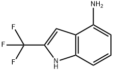 2-(Trifluoromethyl)-1H-indol-4-amine Structure