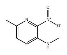 3-Pyridinamine, N,6-dimethyl-2-nitro- Struktur