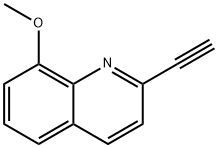 Quinoline, 2-ethynyl-8-methoxy- Struktur