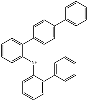 [1,1':4',1''-Terphenyl]-2-amine, N-[1,1'-biphenyl]-2-yl- Struktur