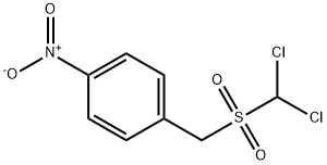 Dichloromethyl 4-nitrobenzyl sulfone Struktur