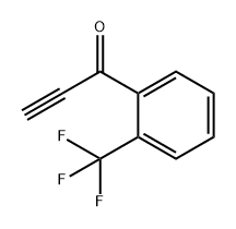 1-(2-(三氟甲基)苯基)丙-2-炔-1-酮, 1596819-59-8, 結(jié)構(gòu)式