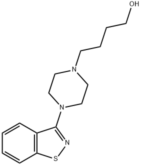 1-Piperazinebutanol, 4-(1,2-benzisothiazol-3-yl)-