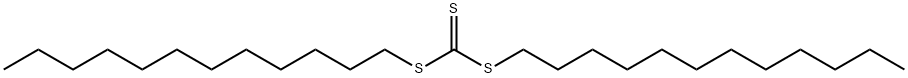 Carbonotrithioic acid, didodecyl ester Struktur