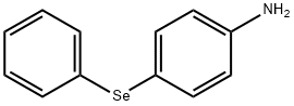 Benzenamine, 4-(phenylseleno)- Struktur