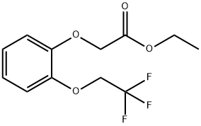 Acetic acid, 2-[2-(2,2,2-trifluoroethoxy)phenoxy]-, ethyl ester