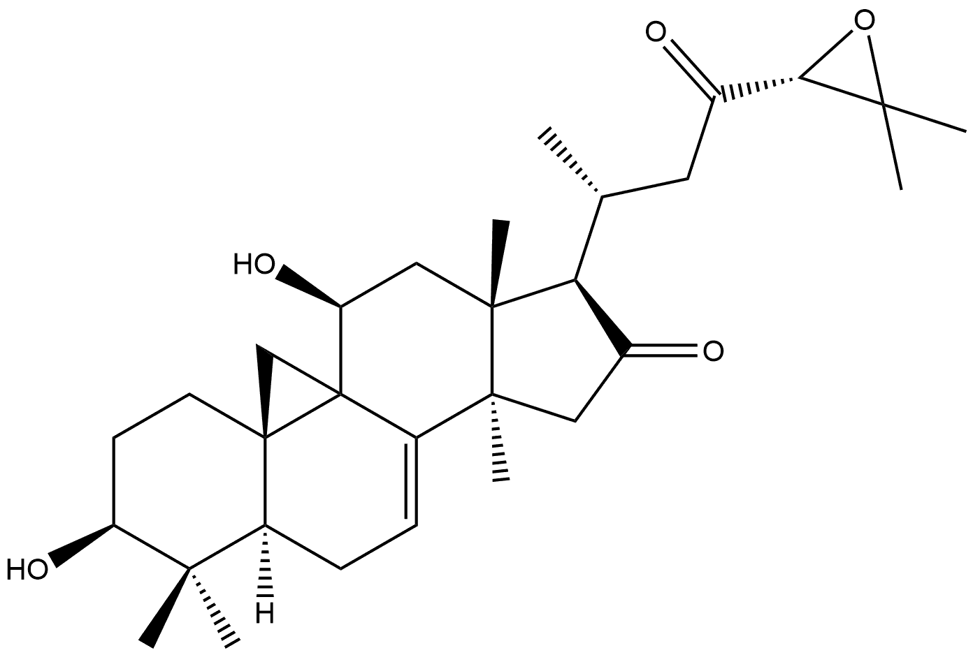 cimicidanol Struktur