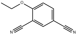 1,3-Benzenedicarbonitrile, 4-ethoxy- Struktur