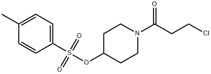 4-Piperidinol, 1-(3-chloro-1-oxopropyl)-, 4-(4-methylbenzenesulfonate)