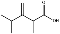 Pentanoic acid, 2,4-dimethyl-3-methylene- Struktur