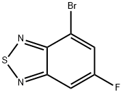 2,1,3-Benzothiadiazole, 4-bromo-6-fluoro- Struktur