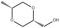 1,4-Dioxane-2-methanol, 5-methyl-, (2R,5R)- Struktur