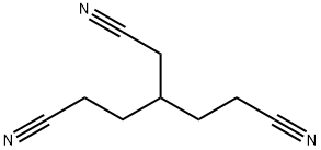 4-(Cyanomethyl)heptanedinitrile Struktur