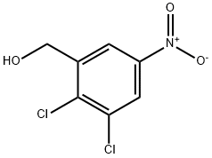 Benzenemethanol, 2,3-dichloro-5-nitro- Struktur