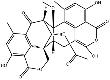 TALAROMYCESONE A 結構式