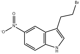 1H-Indole, 3-(2-bromoethyl)-5-nitro-