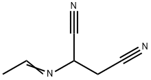 Butanedinitrile, 2-(ethylideneamino)- Struktur