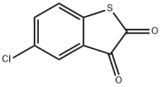 Benzo[b]thiophene-2,3-dione, 5-chloro- Struktur