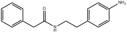 Benzeneacetamide, N-[2-(4-aminophenyl)ethyl]- Struktur