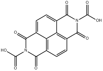 Benzo[lmn][3,8]phenanthroline-2,7-dicarboxylic acid, 1,3,6,8-tetrahydro-1,3,6,8-tetraoxo- Struktur