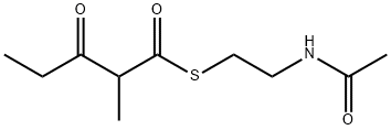 Pentanethioic acid, 2-methyl-3-oxo-, S-[2-(acetylamino)ethyl] ester