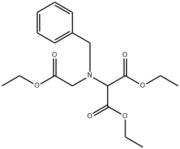 Propanedioic acid, 2-[(2-ethoxy-2-oxoethyl)(phenylmethyl)amino]-, 1,3-diethyl ester