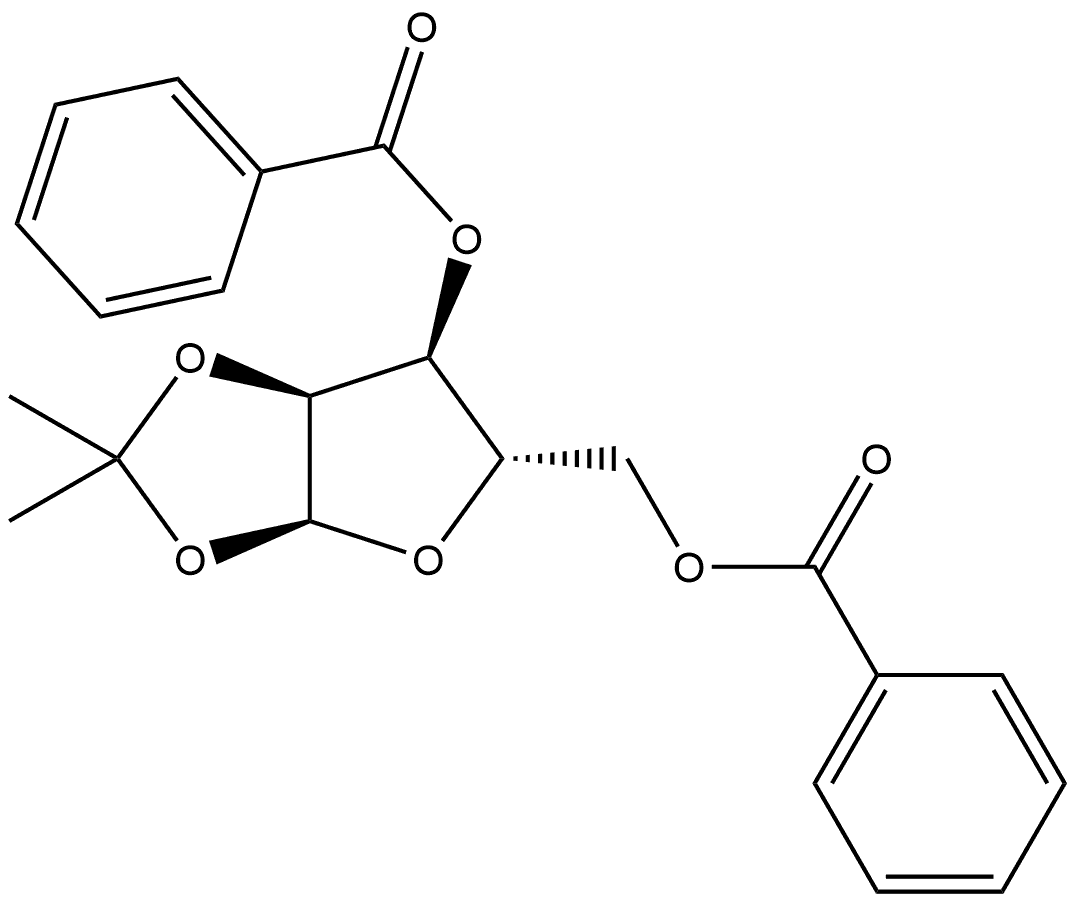 α-L-Ribofuranose, 1,2-O-(1-methylethylidene)-, dibenzoate (9CI)