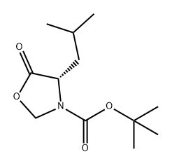 3-Oxazolidinecarboxylic acid, 4-(2-methylpropyl)-5-oxo-, 1,1-dimethylethyl ester, (4S)-