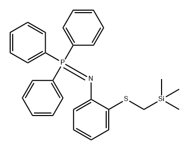 Benzenamine, 2-[[(trimethylsilyl)methyl]thio]-N-(triphenylphosphoranylidene)-