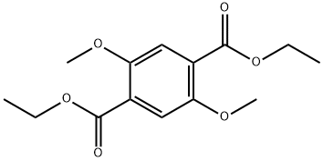 1,4-Benzenedicarboxylic acid, 2,5-dimethoxy-, 1,4-diethyl ester Struktur