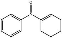 Rac-1-(benzenesulfinyl)cyclohexene Struktur