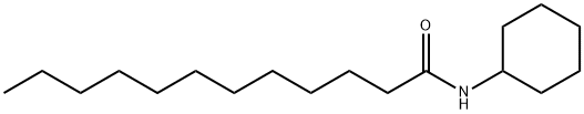 Dodecanamide, N-cyclohexyl- Struktur