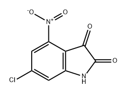 1H-Indole-2,3-dione, 6-chloro-4-nitro-