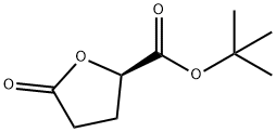 2-Furancarboxylic acid, tetrahydro-5-oxo-, 1,1-dimethylethyl ester, (R)- (9CI) Struktur