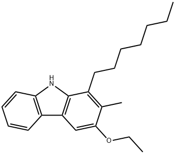 9H-Carbazole, 3-ethoxy-1-heptyl-2-methyl-