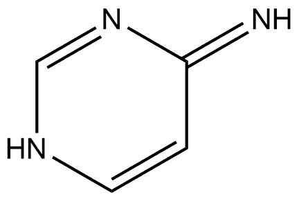 4(1H)-Pyrimidinimine, (E)- (9CI) Struktur