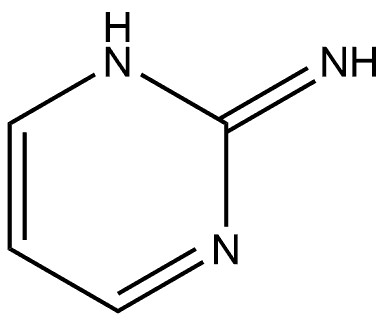 2(1H)-Pyrimidinimine, (E)- (9CI) Struktur