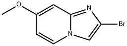 2-Bromo-7-methoxy-imidazo1,2-apyridine Struktur