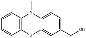 10H-Phenothiazine-3-methanol, 10-methyl- Struktur